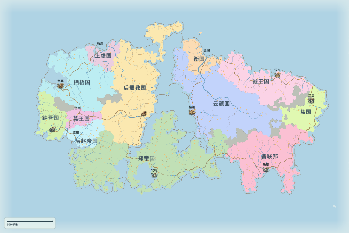 我用 AI 从零开发了一款 WebGL 幻想地图生成器